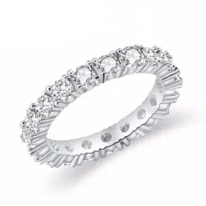 Luxury Zirconia Unique Round Wedding, Engagement Ring For Women