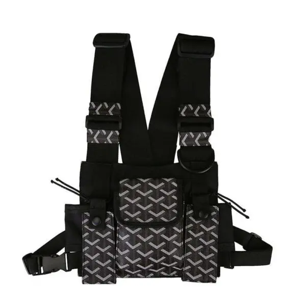 Universal Hands Free Chest Harness Bag Holster