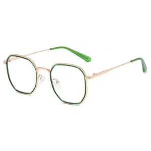 New Style Vintage Small Square Anti Blue Light  Sunglasses - Image 3