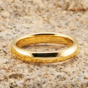 Tungsten Carbide 4mm Wedding  Ring - Image 3
