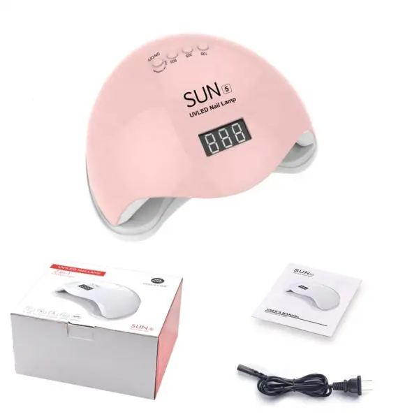 48W SUN5 UVLED  LAMP NAIL GEL DRYER - Image 3