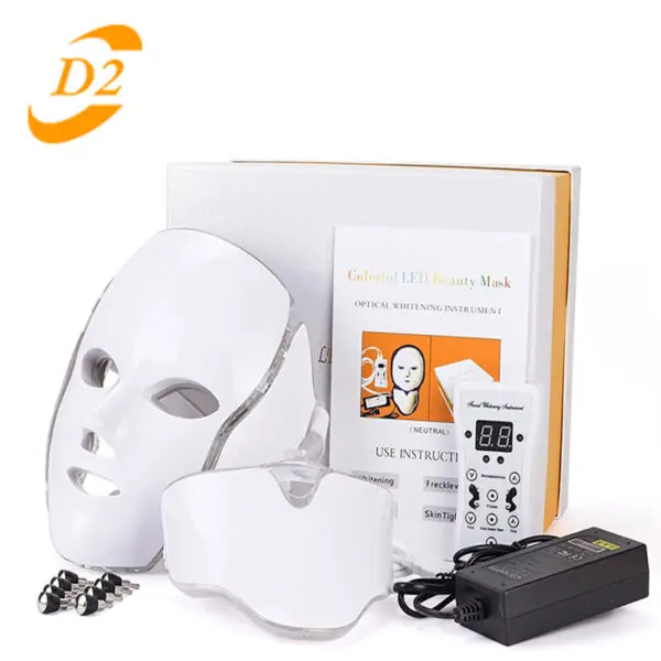 7 COLORFUL LED BEAUTY MASK