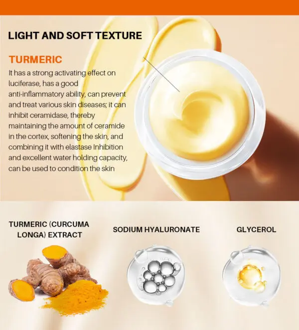 TURMERIC FACE WHITENING CREAM MOISTURIZER - Image 4