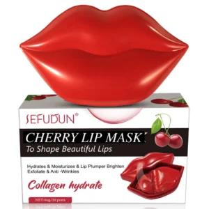 20pcs Collagen Crystal Orange, Peace & Cherry Lip Mask (2)