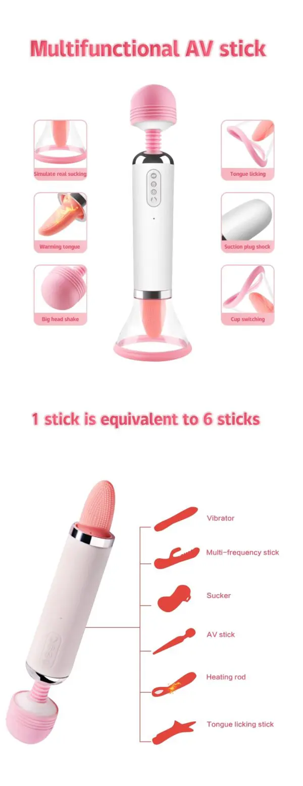 Adult Vibrator, G-spot, Nipple Sucking, Licking Tongue Vibrator For Women - Image 5