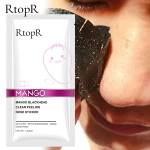 RtopR 1pc Mango Bamboo Charcoal Blackhead Nose Cleaning Peeling & Oil Control Sticker - Image 4